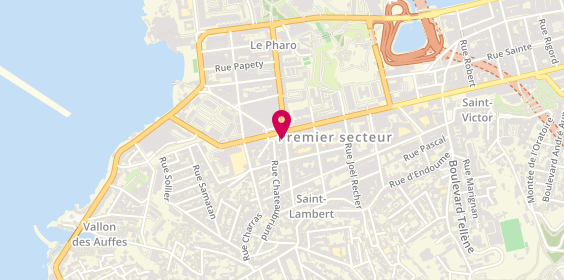 Plan de Les Coiffeurs du Sud, 1 Place 4 Septembre, 13007 Marseille