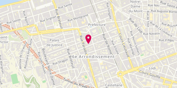 Plan de Trust'S Marseille, 34 Rue Saint-Jacques, 13006 Marseille