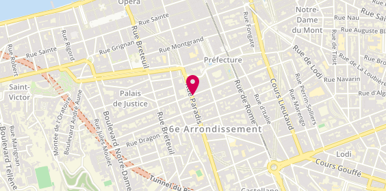 Plan de Les Barbots, 101 Rue Paradis, 13006 Marseille