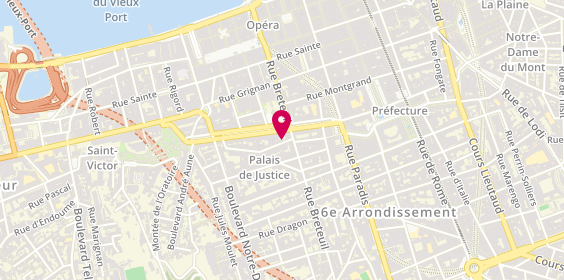 Plan de Airo Coiffeur Barbier et Micropigmentation, 4 Rue Roux de Brignoles, 13006 Marseille