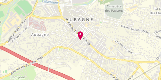 Plan de Mobiendo, 2 Rue d'Isly, 13400 Aubagne