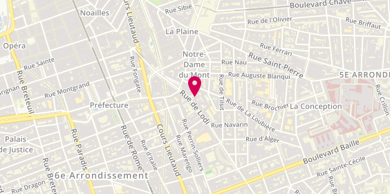 Plan de Mont Coiffeur, 15 Rue de Lodi, 13006 Marseille