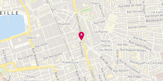 Plan de Maj Coiffure, 102 Rue d'Aubagne, 13006 Marseille