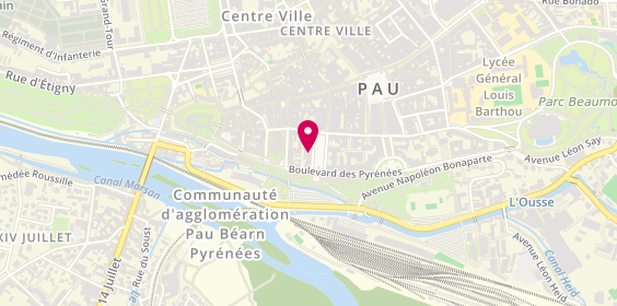 Plan de Hair Modling - Coiffure San Limite, 5 Place Royale Résidence Beaumont, 64000 Pau