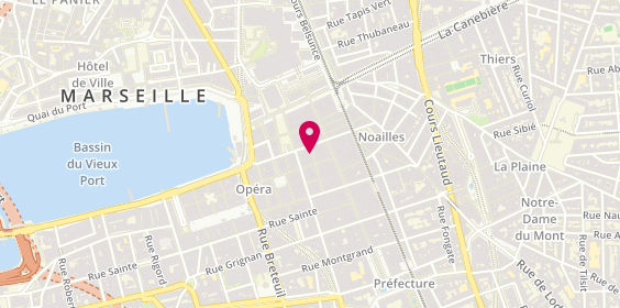 Plan de Les Coiffeurs de Marseille, 4 Rue Haxo, 13001 Marseille