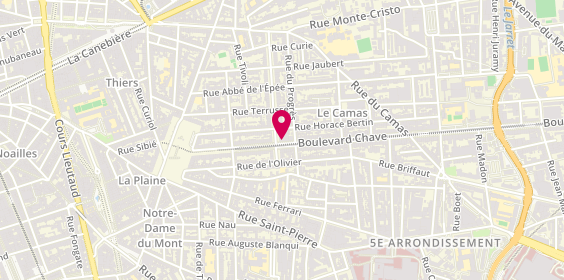 Plan de Mavro Coiffure, 65 Boulevard Chave Bâtiment.B, 13005 Marseille