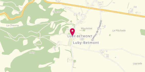 Plan de LAVEDAN Régine, Village, 65220 Luby-Betmont