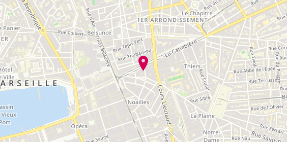 Plan de Massalia Coiffure, 4 Rue Papère, 13001 Marseille