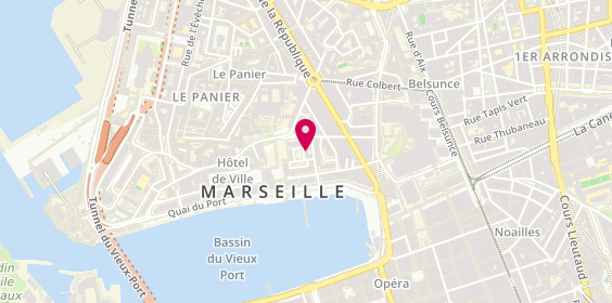 Plan de Pascal coiffure, 9 Rue Bonneterie, 13002 Marseille