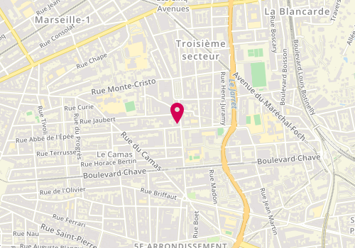 Plan de Da'n Coiffure, 24 Rue George, 13005 Marseille