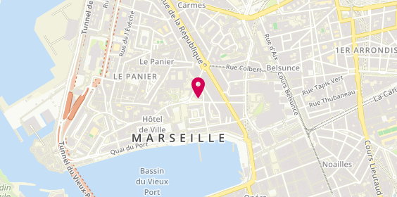 Plan de L'Instant Coiffure, 38 Grand Rue, 13002 Marseille