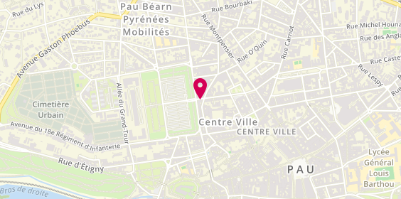Plan de Au Millimètre, 23 Rue d'Orléans, 64000 Pau