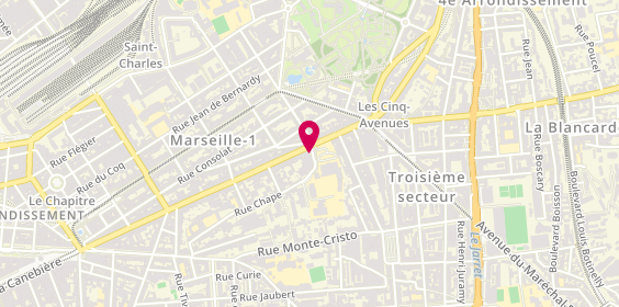 Plan de DIAZ Stéphane, 170 Boulevard de la Liberation, 13004 Marseille