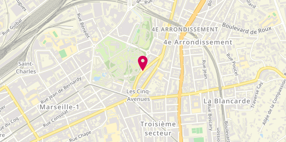 Plan de Liliedrycut, 6 Rue Lacépède, 13004 Marseille