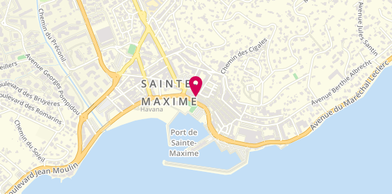 Plan de ALONSO Claude, 9 Rue Gambetta, 83120 Sainte-Maxime