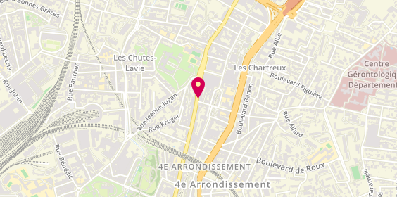 Plan de Cut - Avenue des Chartreux - Marseille, 190 avenue des Chartreux, 13004 Marseille