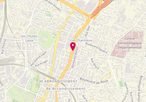 Plan de So&Si, 6 Boulevard du Mal Juin, 13004 Marseille