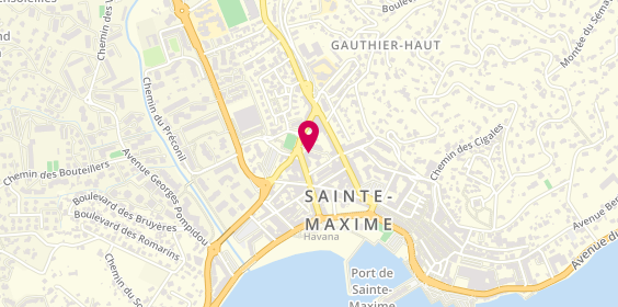 Plan de Franck Provost, Residence Casa Del Mar
37 avenue Jean Jaurès, 83120 Sainte-Maxime