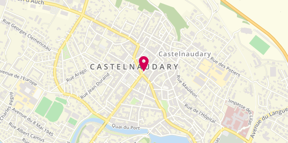 Plan de Capitaine Barbier / le Coiffeur de Castelnaudary, 5 Rue Gambetta, 11400 Castelnaudary