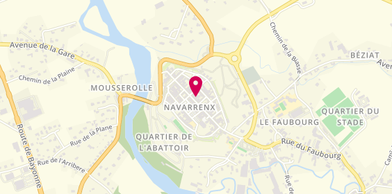 Plan de La Coiffeuse, La Coiffeuse
46 Rue Saint-Germain, 64190 Navarrenx