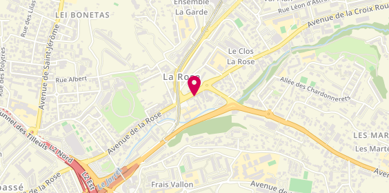 Plan de Lorenzo Styl, 200 avenue de la Rose, 13013 Marseille