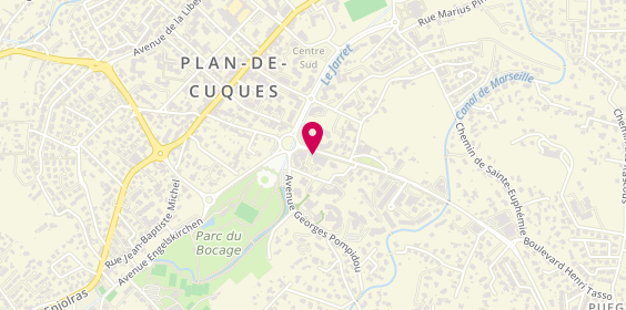 Plan de Addict Paris Coiffure, 32 avenue Paul Sirvent, 13380 Plan-de-Cuques