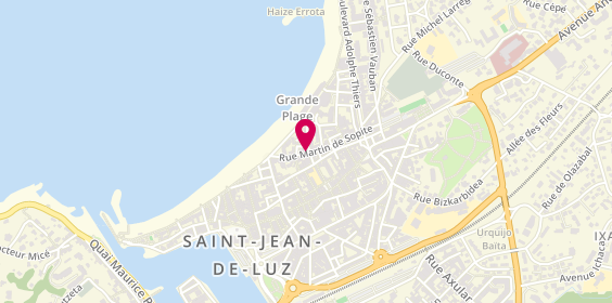 Plan de Ilekintza, 18 Rue Martin de Sopite, 64500 Saint-Jean-de-Luz