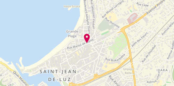 Plan de Angèle Coiffure, 51 Bis Rue Saint-Jacques, 64500 Saint-Jean-de-Luz
