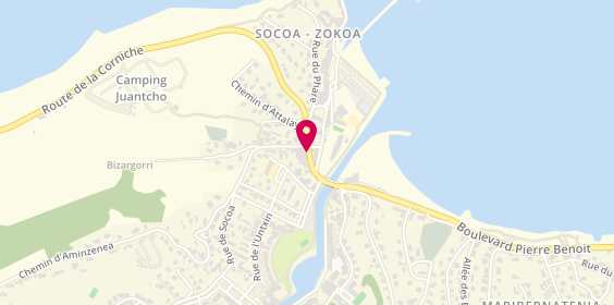 Plan de COLLANGE Maéva, Residence Zumaia - Bâtiment A
103 Route de la Corniche, 64122 Urrugne