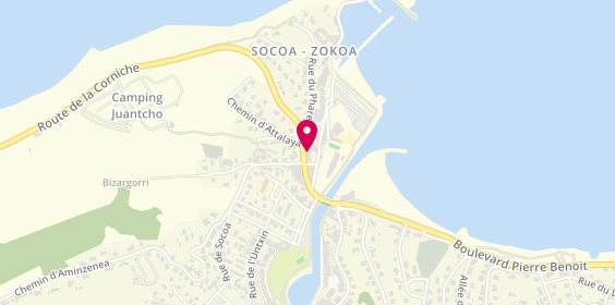 Plan de Socoa Coiffure, 14 Route de la Corniche, 64500 Ciboure