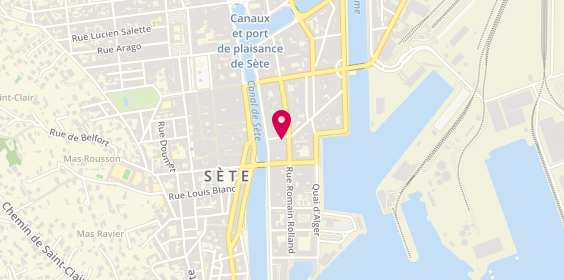 Plan de Atypique, 6 Bis Rue Lazare Carnot, 34200 Sète