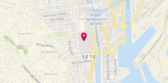 Plan de Saint Algue, 19 Rue Gambetta, 34200 Sète