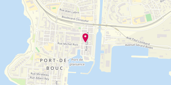 Plan de Han Coiffeur, 32 Rue Gambetta, 13110 Port-de-Bouc