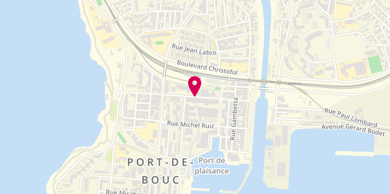 Plan de Discount Coiffure, Rue Charles Nédélec, 13110 Port-de-Bouc