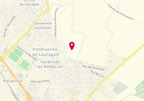 Plan de Bruno Flaujac, Place Gambetta, 31290 Villefranche-de-Lauragais