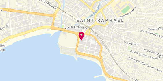 Plan de Addict Paris, 150 Rue Amiral Baux, 83700 Saint-Raphaël