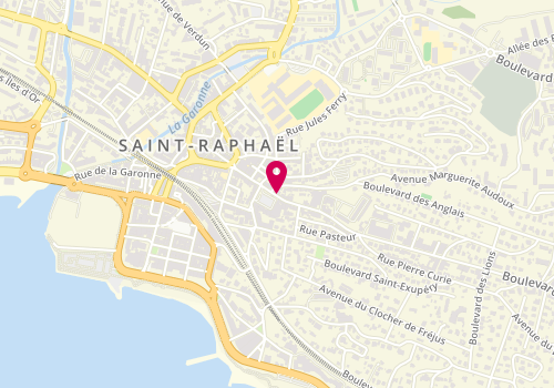 Plan de Coiff Time, 53 Boulevard Georges Clemenceau, 83700 Saint-Raphaël