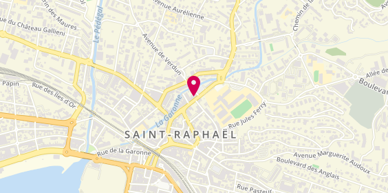 Plan de Axel Coiffure, 159 avenue de Valescure- Avenue Michel Gaillard, 83700 Saint-Raphaël