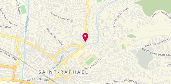 Plan de Giorsy, 366 avenue de Valescure- Avenue Robert Fouque, 83700 Saint-Raphaël