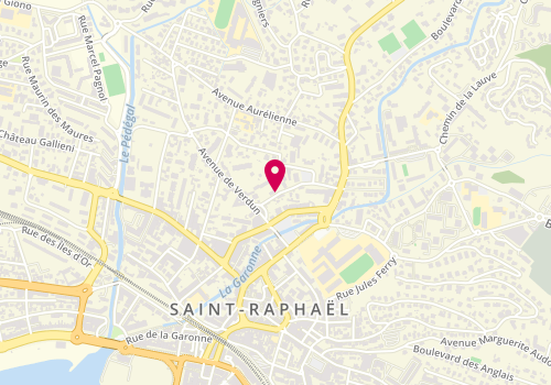 Plan de BELAIBOUD Rachid, 61 Rue Soleillette, 83700 Saint-Raphaël