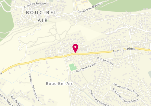 Plan de Beautydream, 18 Lotissement Cigalière, 13320 Bouc-Bel-Air