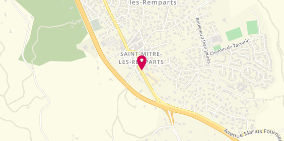 Plan de CALLONICO Laure, 12 avenue Charles de Gaulle, 13920 Saint-Mitre-les-Remparts