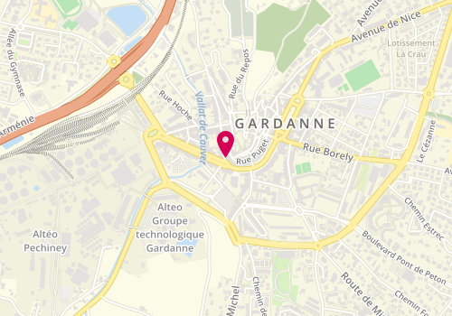 Plan de Bridine, 10 Place de Gueydan, 13120 Gardanne
