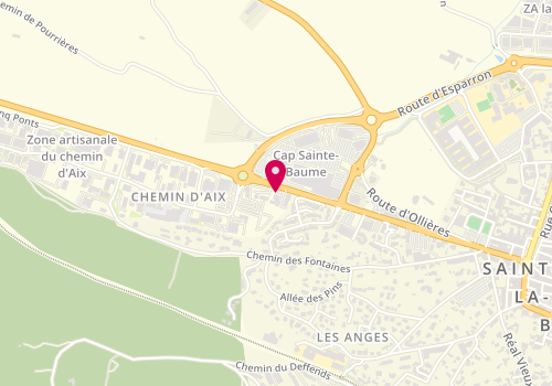 Plan de Eteinc'elle coiffure, 685 Avenue Gabriel Péri
Chem. d'Aix, 83470 Saint-Maximin-la-Sainte-Baume
