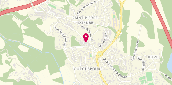 Plan de Aquavance Coiffure, parc Eraiki
56 avenue de la Basse Navarre, 64990 Saint-Pierre-d'Irube