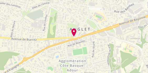 Plan de In Coiffure, 6 Bis avenue de Biarritz, 64600 Anglet