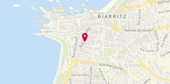 Plan de L'Appart Coiffure, 25 Rue Gambetta, 64200 Biarritz