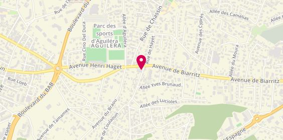 Plan de SANSANO Eddie, 95 avenue de Biarritz, 64600 Anglet