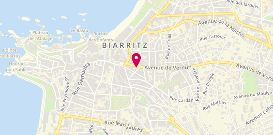 Plan de Garance l'Atelier du Cheveu - Coiffeur Biarritz, 6 avenue de Verdun, 64200 Biarritz