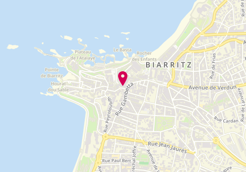 Plan de Le Petit Salon-Biarritz, 4 Rue Alcide Augey, 64200 Biarritz